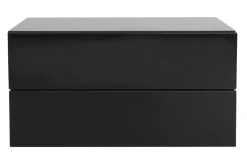 Outlet Miliboo Cajonera diseño negro 2 cajones MAX