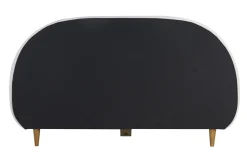 New Miliboo Cama doble 160 x 200 cm de borreguillo CHARLINE