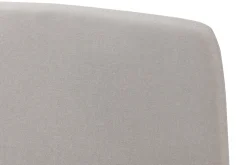 Store Miliboo Cama escandinava 140 x 200cm tejido beige NIELS
