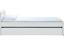 Sale Miliboo Cama nido 90 x 195 cm blanco MACCO