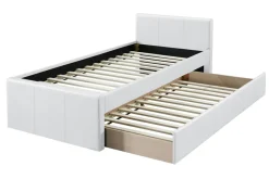 Sale Miliboo Cama nido 90 x 195 cm blanco MACCO