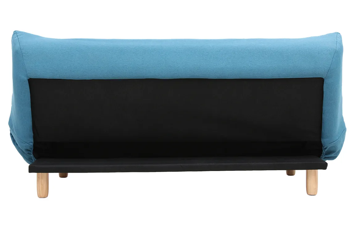Cheap Miliboo Canapé convertible scandinave bleu canard YUMI