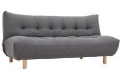 Store Miliboo Canapé convertible scandinave gris foncé YUMI