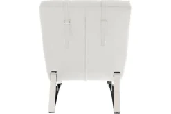 Cheap Miliboo Chaise longue diseño blanco MONACO