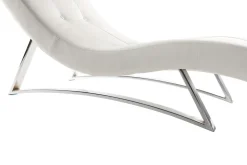 Cheap Miliboo Chaise longue diseño blanco MONACO