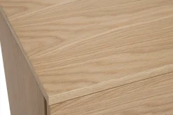 Shop Miliboo Cómoda nórdica de 3 cajones de madera clara FREDDY