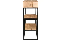 Best Miliboo Consola 4 cajones en cacia y metal negro L115 cm GRENELLE