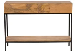 Online Miliboo Consola industrial mango y metal L110 cm YPSTER
