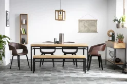Online Miliboo Consola industrial mango y metal L110 cm YPSTER