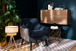 Store Miliboo Elemento de pared cuadrado acabado madera clara ETERNEL