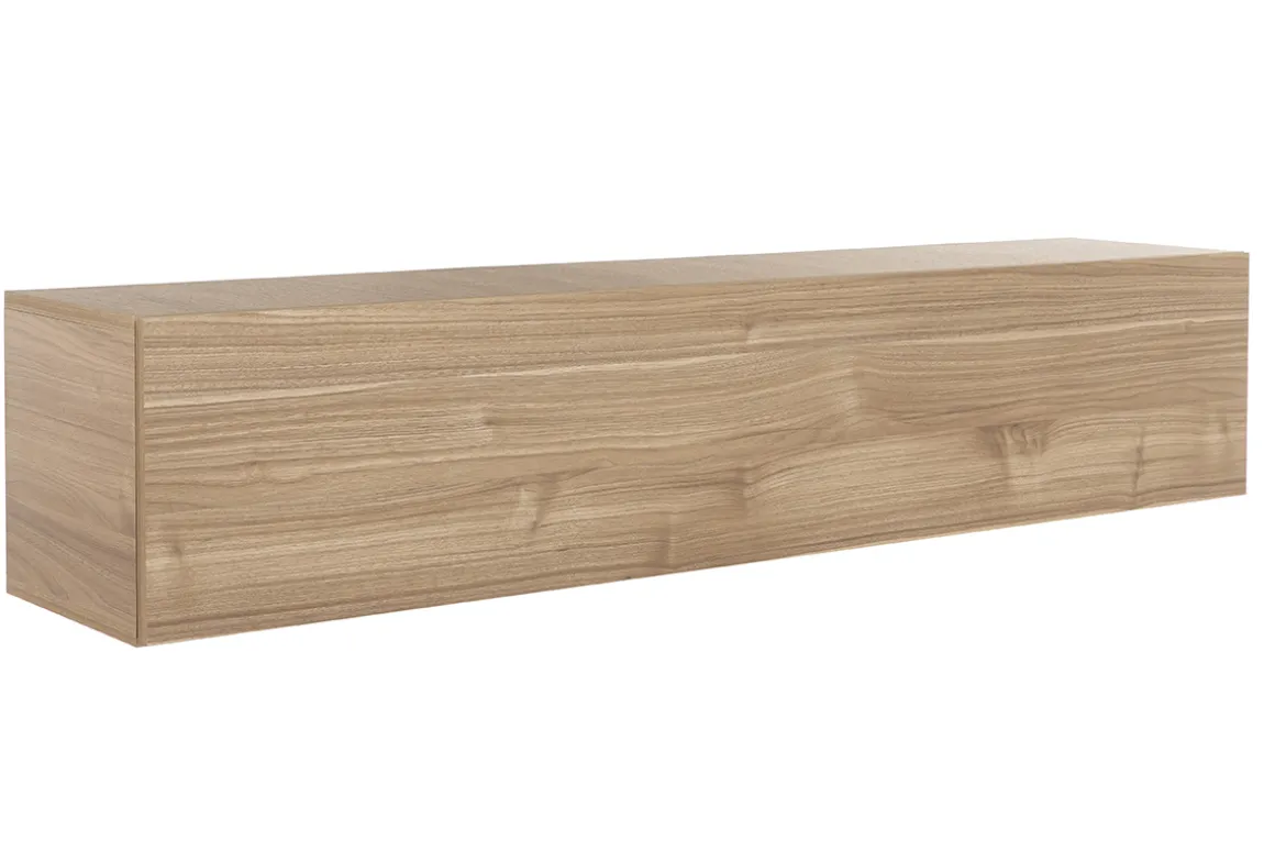 Cheap Miliboo Elemento de pared TV horizontal nogal claro ETERNEL