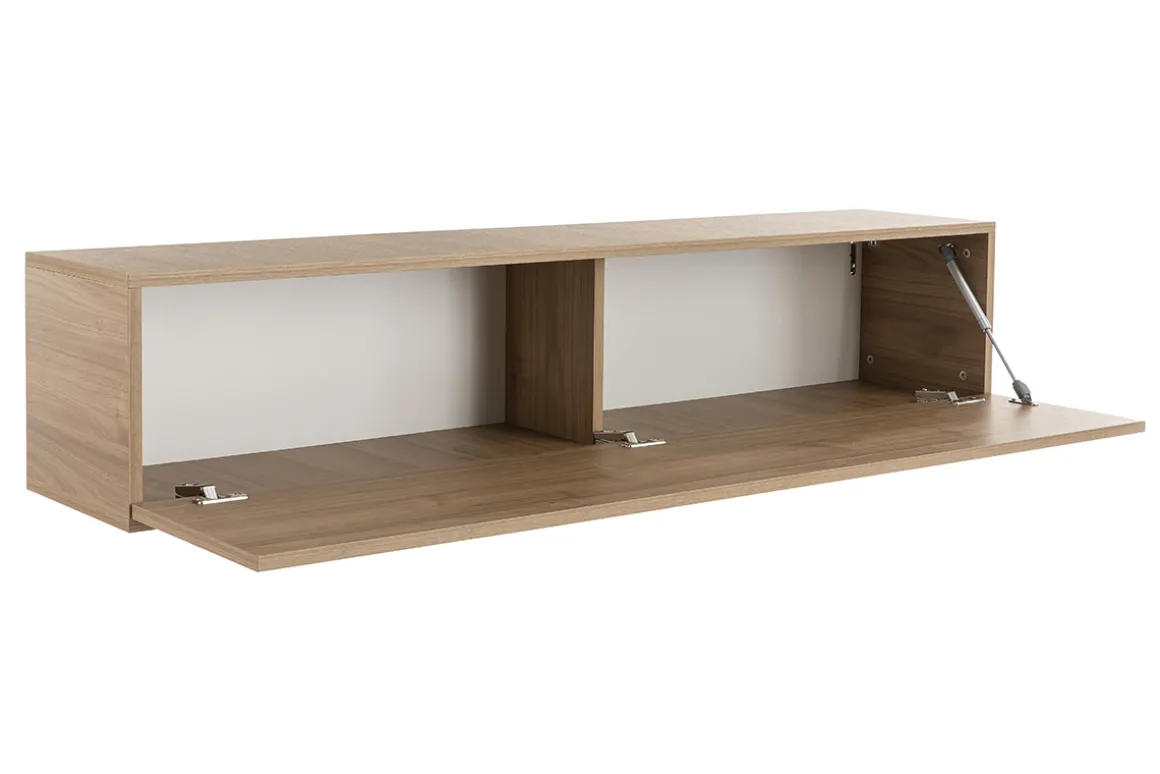 Cheap Miliboo Elemento de pared TV horizontal nogal claro ETERNEL