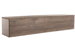 Sale Miliboo Elemento de pared TV horizontal acabado nogal ETERNEL