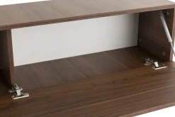 Sale Miliboo Elemento de pared TV horizontal acabado nogal ETERNEL
