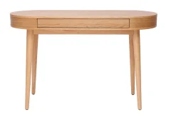 Cheap Miliboo Escritorio con cajón de madera clara 120 cm JUDITH