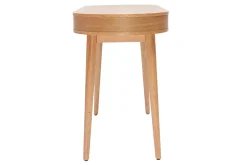 Cheap Miliboo Escritorio con cajón de madera clara 120 cm JUDITH