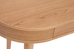 Cheap Miliboo Escritorio con cajón de madera clara 120 cm JUDITH