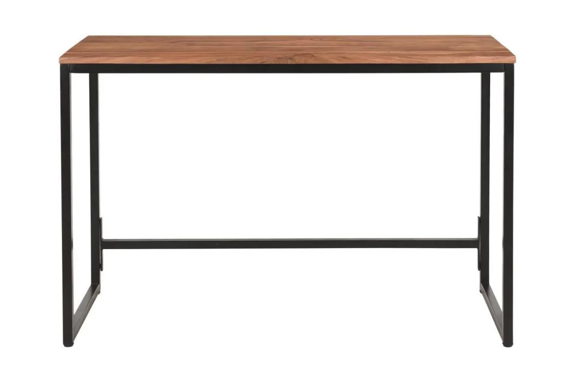 Online Miliboo Escritorio de acacia maciza y metal HOORN
