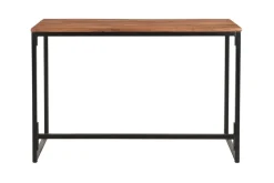 Online Miliboo Escritorio de acacia maciza y metal HOORN