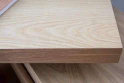 New Miliboo Escritorio moderno modular con almacenaje 2 cajones amovible madera MAX