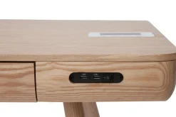 Best Miliboo Escritorio multimedia de fresno macizo CLEVER