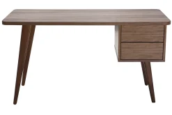 Flash Sale Miliboo Escritorio nogal L140 cm FIFTIES