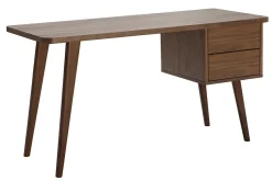 Flash Sale Miliboo Escritorio nogal L140 cm FIFTIES