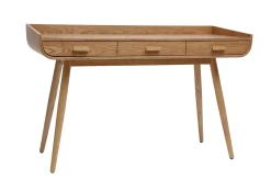 Fashion Miliboo Escritorio nórdico madera clara HALLEN