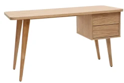 Fashion Miliboo Escritorio roble L140 cm FIFTIES