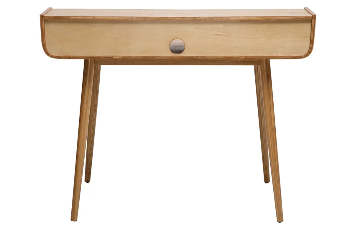 Fashion Miliboo Escritorio vintage fresno 3 cajones L110 cm OPUS