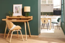 Fashion Miliboo Escritorio vintage fresno 3 cajones L110 cm OPUS