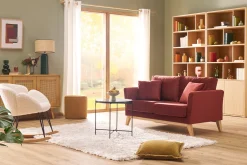 Store Miliboo Estantería acabado de madera clara de roble 92 cm - NAGANO
