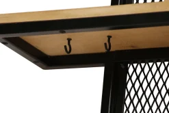 Cheap Miliboo Estantería de pared doble en metal y mango macizo A60 cm RACK