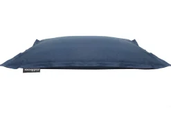 Flash Sale Miliboo Funda de puff gigante en algodón azul jean BIG MILIBAG