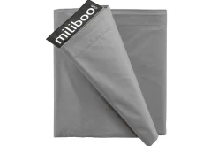 Clearance Miliboo Funda de puff gigante gris BIG MILIBAG