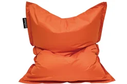 Fashion Miliboo Funda de puff gigante naranja BIG MILIBAG