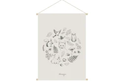 Fashion Miliboo Kakemono infantil con bosque otoñal 40 x 60 cm FORET