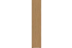 Discount Miliboo Librería de diseño acabado roble 140 cm EPURE