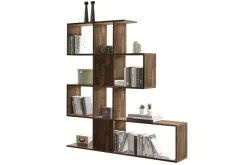 Shop Miliboo Librería nórdica acabado nogal 147 cm COMO