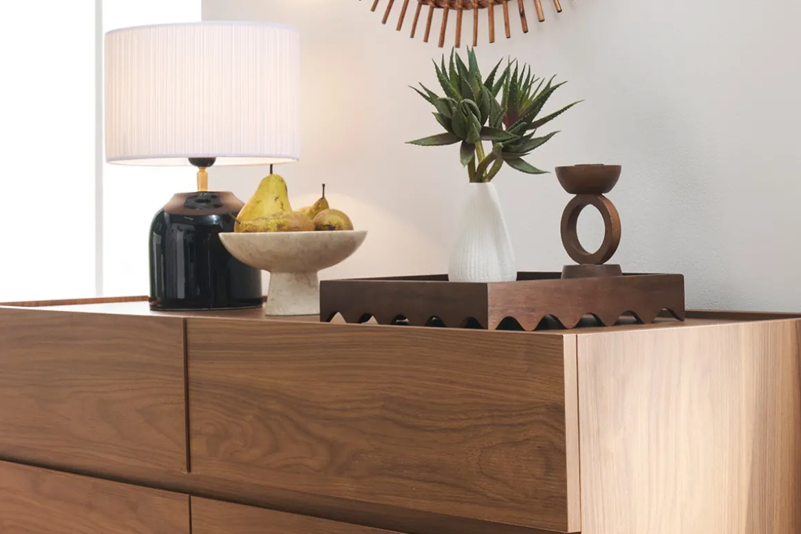 Cheap Miliboo Lámpara de mesa negra de cerámica brillante con pantalla de tela plisada blanca 35 cm PIEGA
