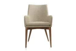 Hot Miliboo Lote de 2 sillones de diseño en poliéster beige SHANA