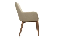Hot Miliboo Lote de 2 sillones de diseño en poliéster beige SHANA