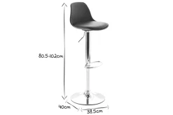 Online Miliboo Lote de 2 taburetes de bar diseño rojos STEEVY