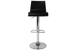 Outlet Miliboo Lote de 2 Taburetes de bar NewSurf de color negro