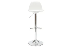 Best Miliboo Lote de 2 taburetes de diseño blancos STEEVY