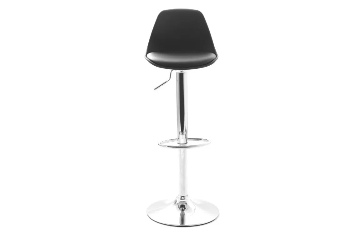 Cheap Miliboo Lote de 2 taburetes de diseño negros STEEVY