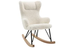New Miliboo Mecedora infantil efecto piel de oveja SHAUN