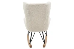 New Miliboo Mecedora infantil efecto piel de oveja SHAUN