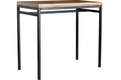 Best Sale Miliboo Mesa alta industrial en mango y metal negro YPSTER