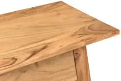 Sale Miliboo Mesa consola de acacia maciza 90 cm FRANKLIN